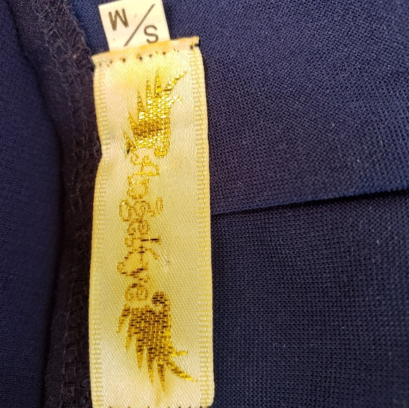 Navy sleeveless dress - Picture 4 of 5